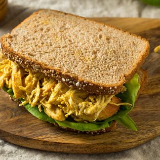 Coronation Chicken Bap